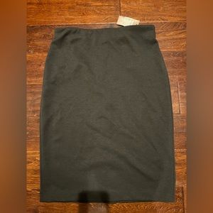 Philosophy grey pencil skirt size 8 new with tags office wear fall